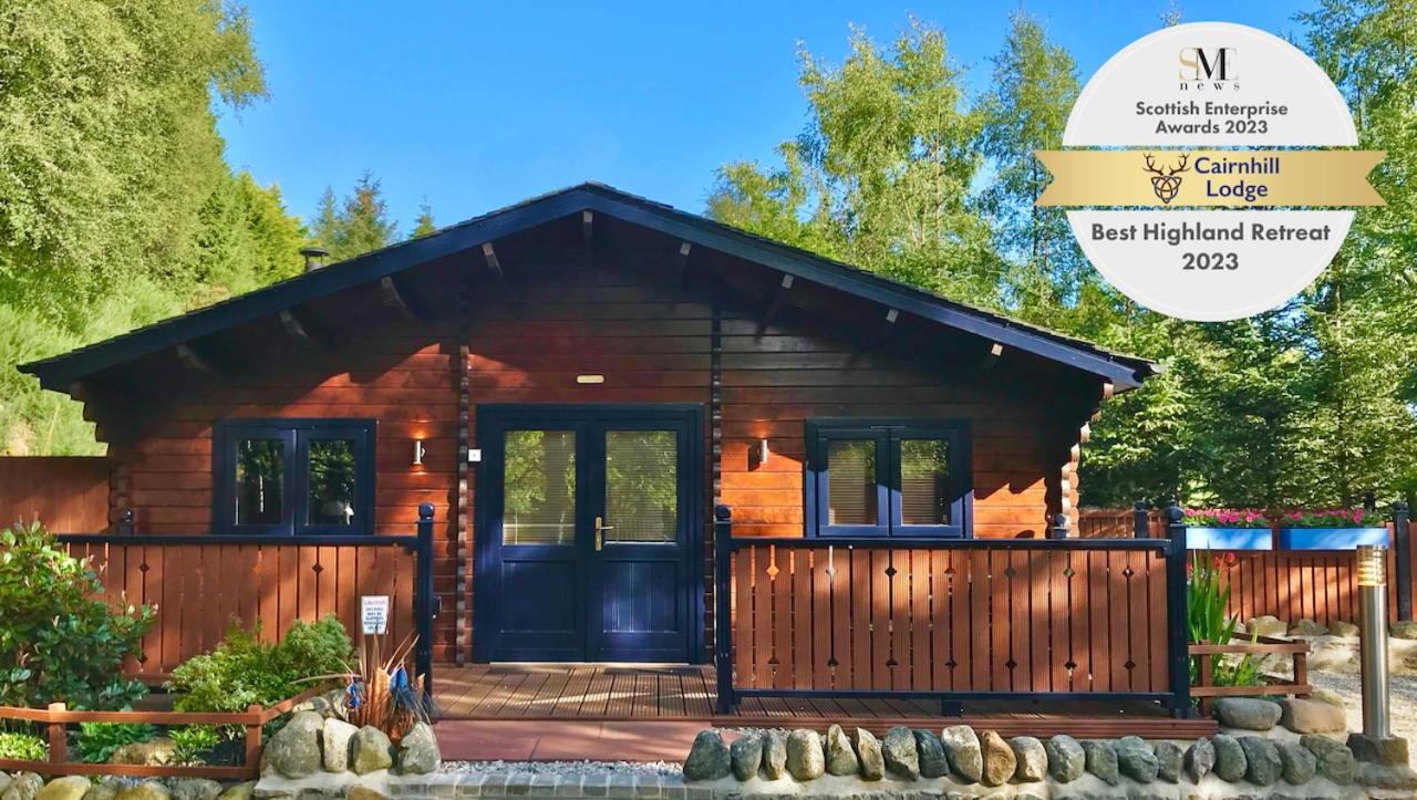 Cairnhill Lodge - Award-Winning Luxury Highland Retreat ブレアゴーリー エクステリア 写真