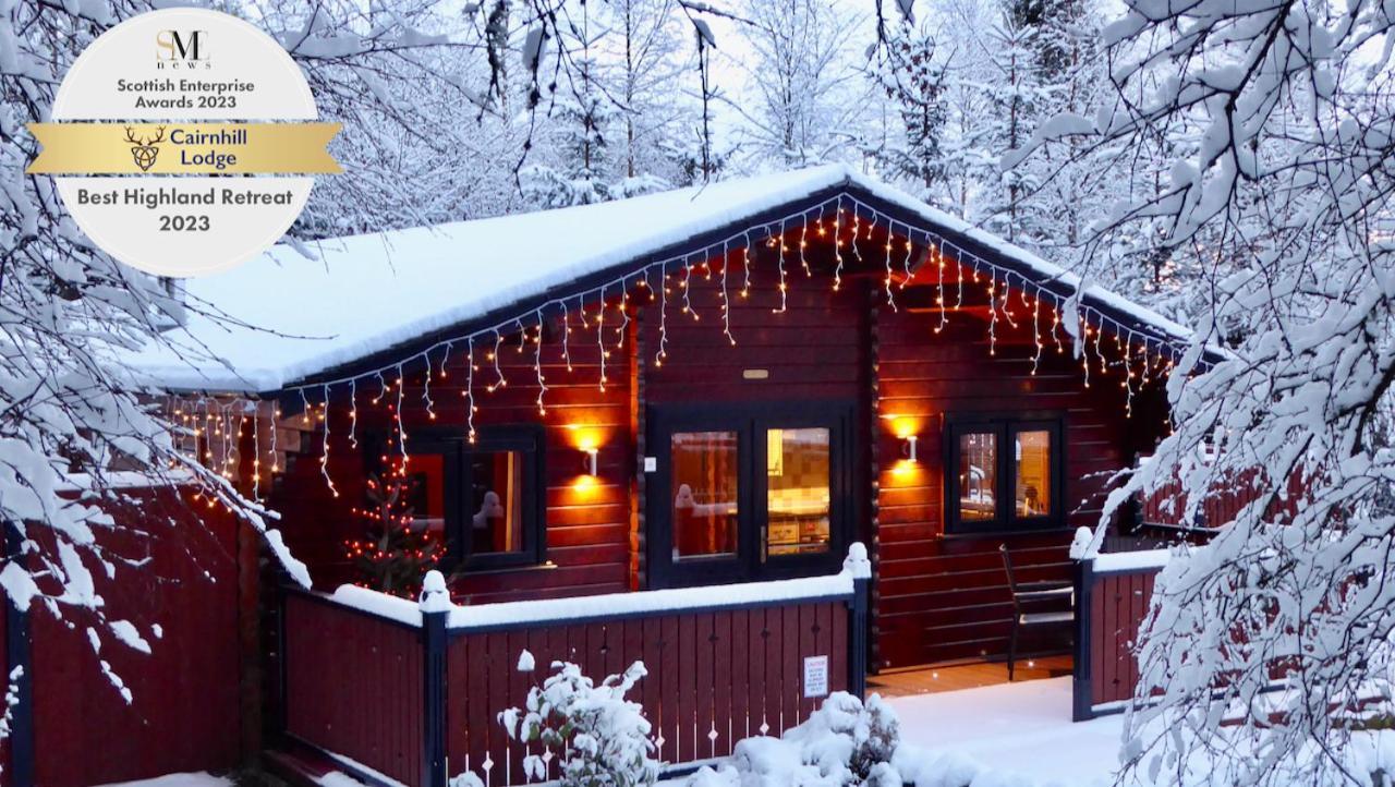 Cairnhill Lodge - Award-Winning Luxury Highland Retreat ブレアゴーリー エクステリア 写真