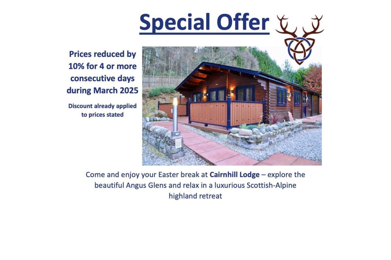 Cairnhill Lodge - Award-Winning Luxury Highland Retreat ブレアゴーリー エクステリア 写真
